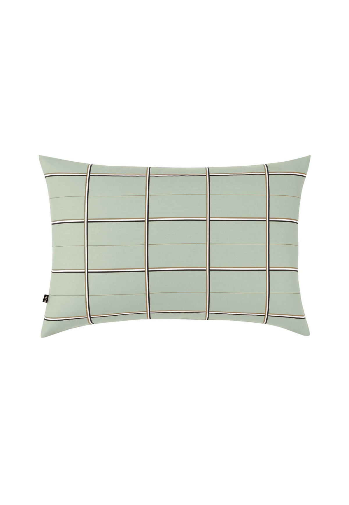 BETTWÄSCHESET Boss Check 160/210 cm  65 cm/100 cm  - Mintgrün, Design, Textil (160/210cm) - Hugo Boss