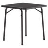GARTENTISCH 70/70/72 cm Holzwerkstoff quadratisch  - Anthrazit, MODERN, Holzwerkstoff/Metall (70/70/72cm) - Sieger