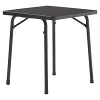 GARTENTISCH Holzwerkstoff Anthrazit quadratisch  - Anthrazit, MODERN, Holzwerkstoff/Metall (70/70/72cm) - Sieger