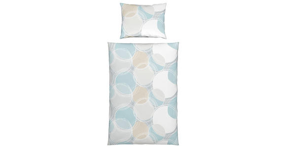 Bettwäsche Donika - Blau, MODERN, Textil - Luca Bessoni