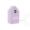 WECKER  Mauve  - Mauve, Basics, Holzwerkstoff (6/9/15.5cm) - Karlsson
