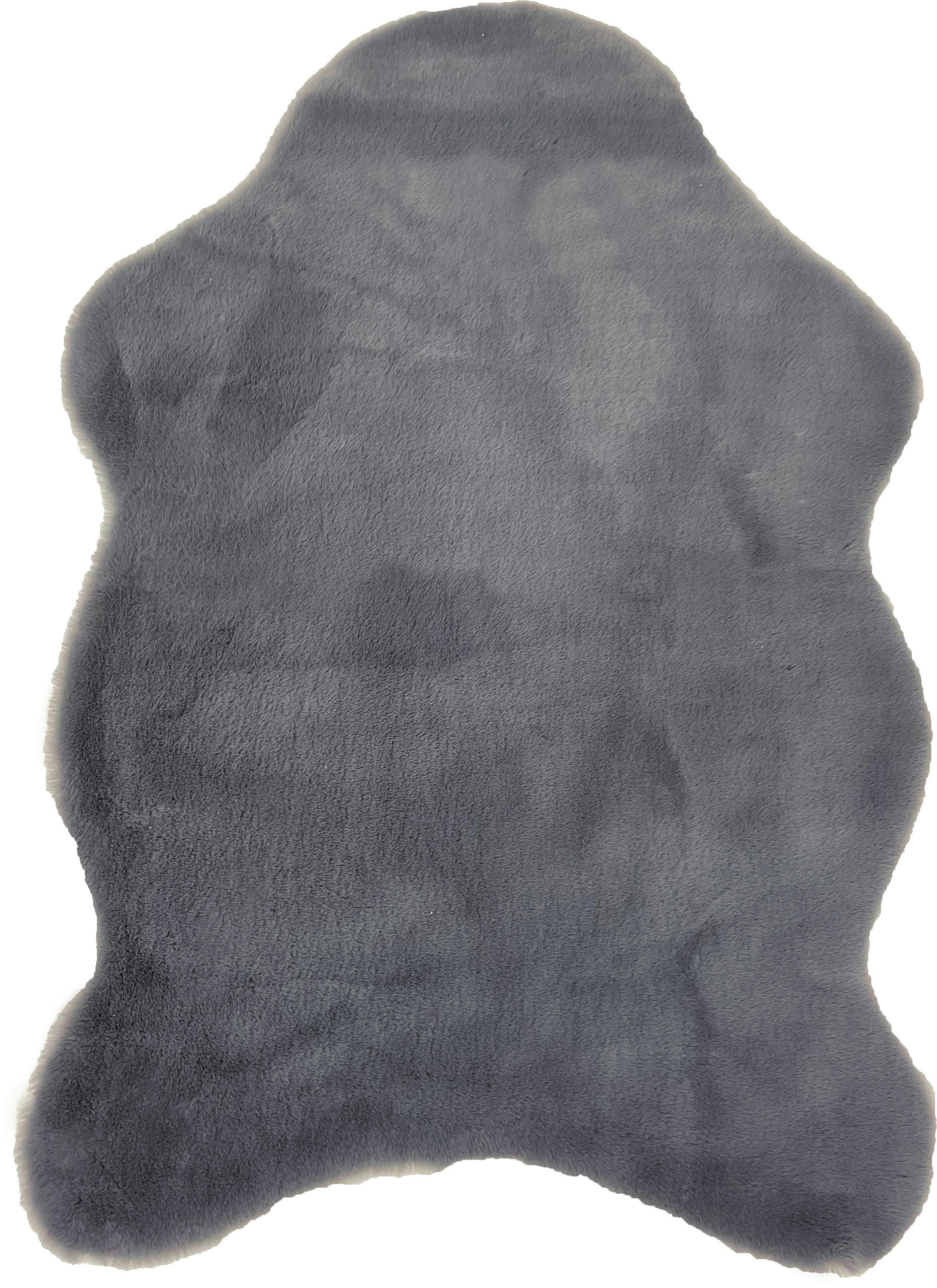KUNSTFELL 40/60 cm Grau  - Grau, Basics, Textil (40/60cm) - Novel