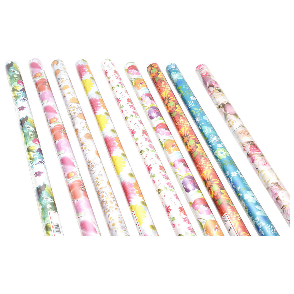 Geschenkspapier Blumen 70x200 cm