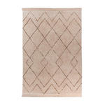 FLACHWEBETEPPICH 160/230 cm Alena Braun, Creme  - Creme/Braun, Design, Textil (160/230cm) - Novel