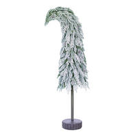 DEKOR KARÁCSONYFA - zöld, Basics, műanyag (60/60/215cm)