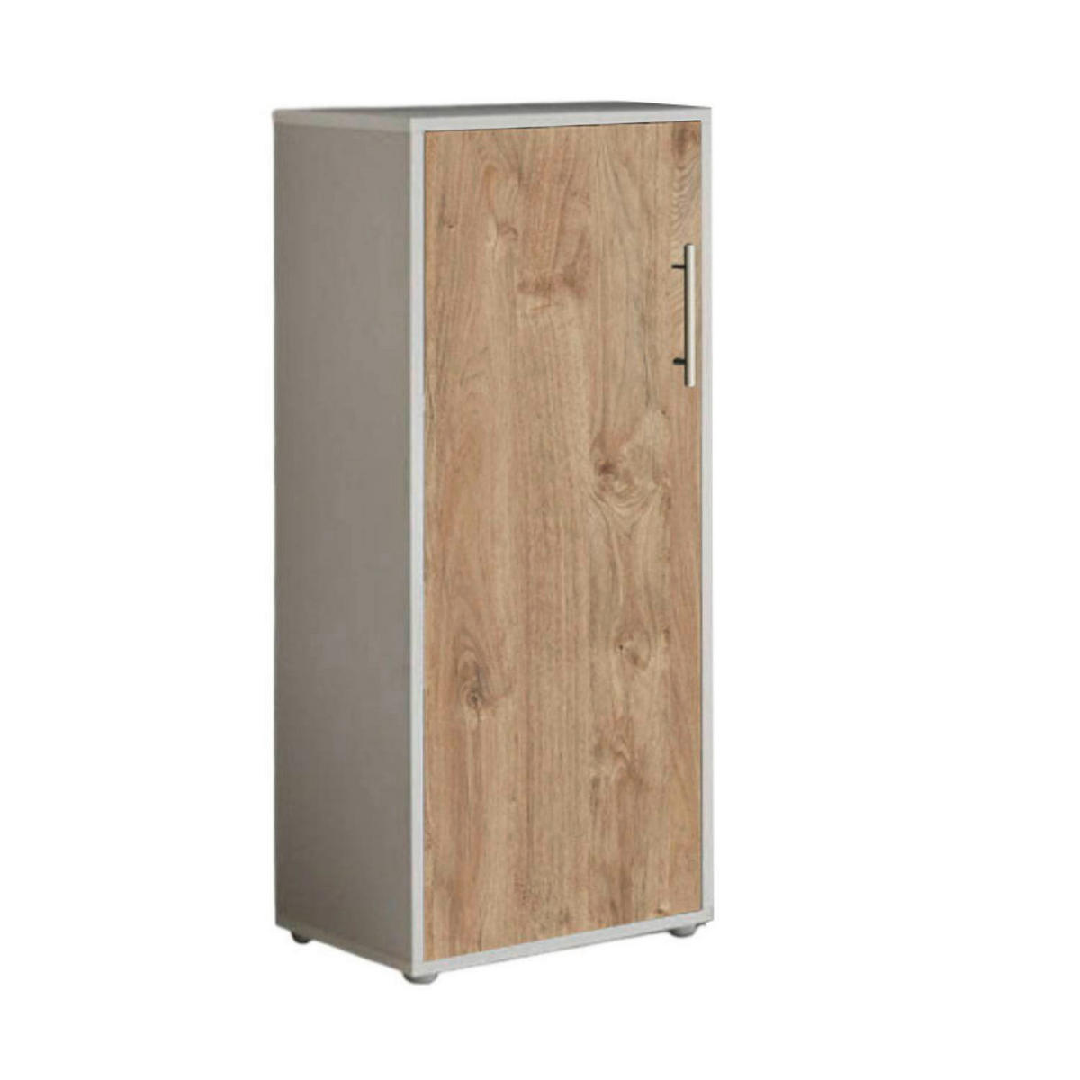 AKTENSCHRANK Grau, Eichefarben  - Eichefarben/Grau, MODERN, Holzwerkstoff (172,6/113,6/33cm) - MID.YOU