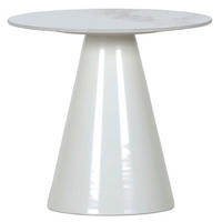 SOFFBORD i keramik 50/46 cm  - vit, Design, metall/keramik (50/46cm) - Belluti