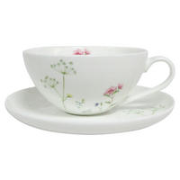 Ceașcă Ceai Cu Farfurioară  - multicolor, Lifestyle, ceramică - Novel