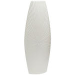 VASE 57 cm  - Weiß, Design, Keramik (21/58/11cm) - Ambia Home
