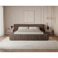 POLSTERBETT 180/200 cm,  in Braun, Lattenrost, Bettkasten,  - Schwarz/Braun, MODERN, Holz/Kunststoff (180/200cm) - Livetastic
