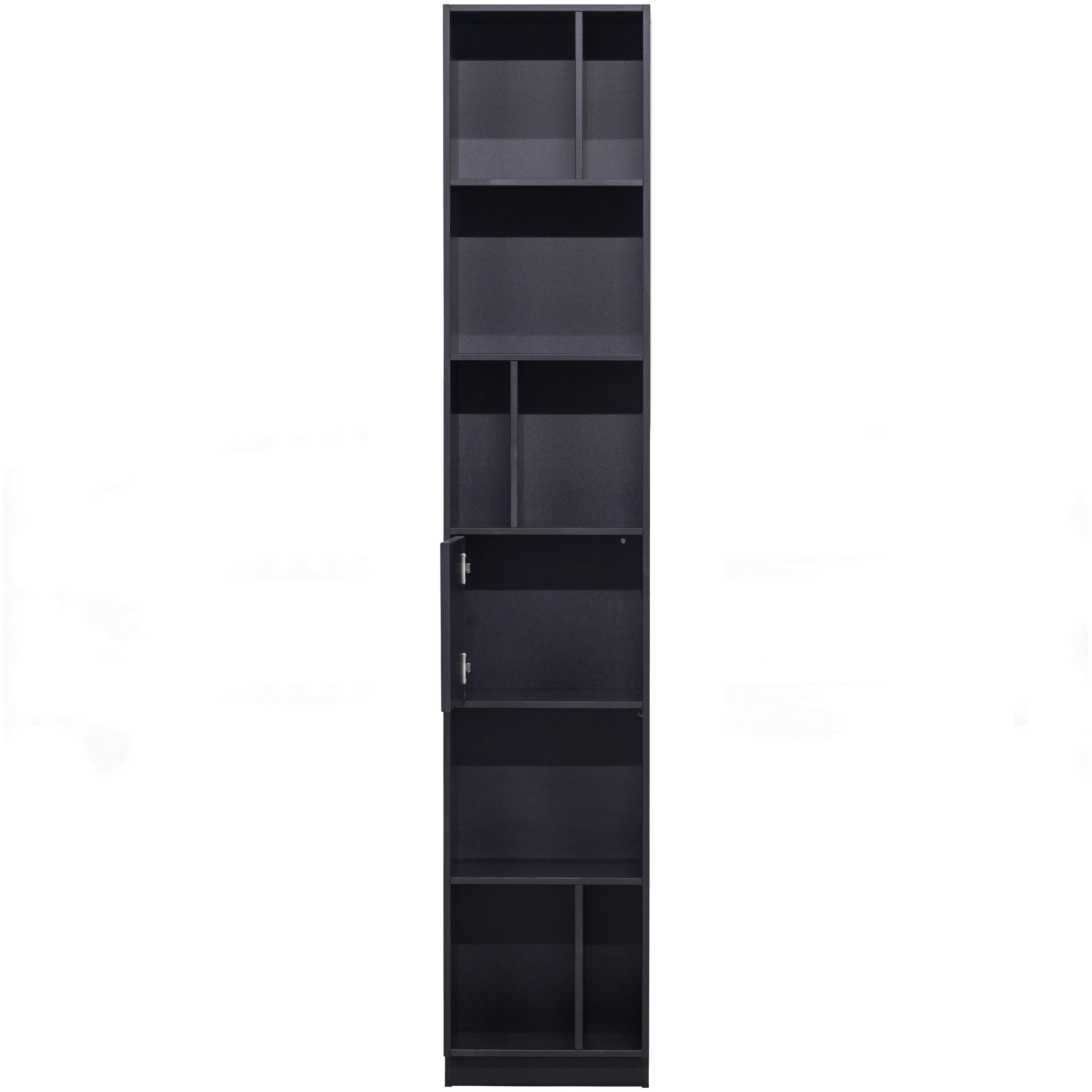 BUFFET 40/210/40 cm  in Schwarz  - Schwarz, Design, Holz (40/210/40cm) - Livetastic