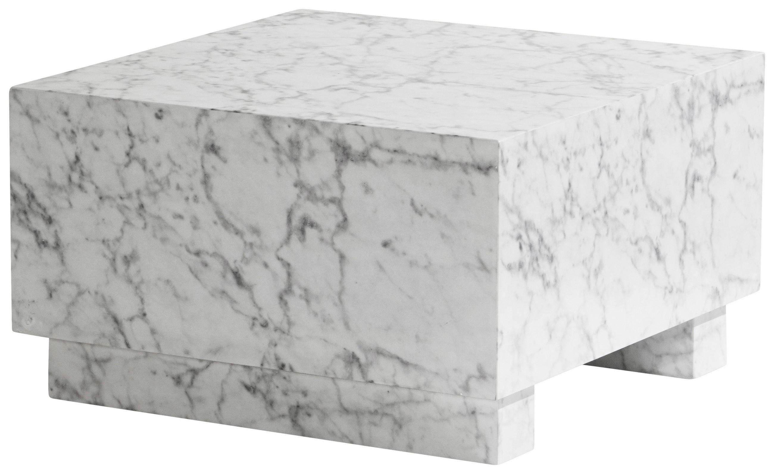 Livetastic KONFERENČNÝ STOLÍK, biela, kompozitné drevo, 60/60/35 cm