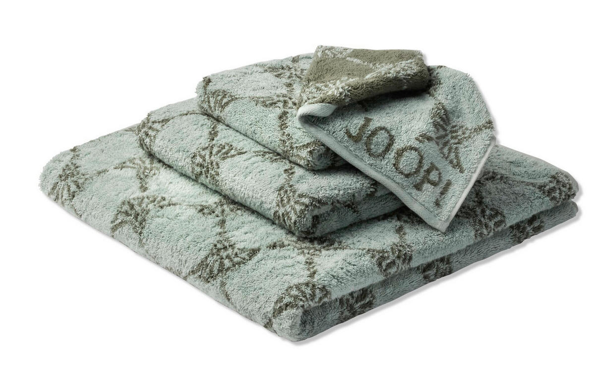 HANDTUCHSET JOOP! CLASSIC Salbeigrün 2-teilig  - Salbeigrün, Basics, Textil (50/100cm) - Joop! Living