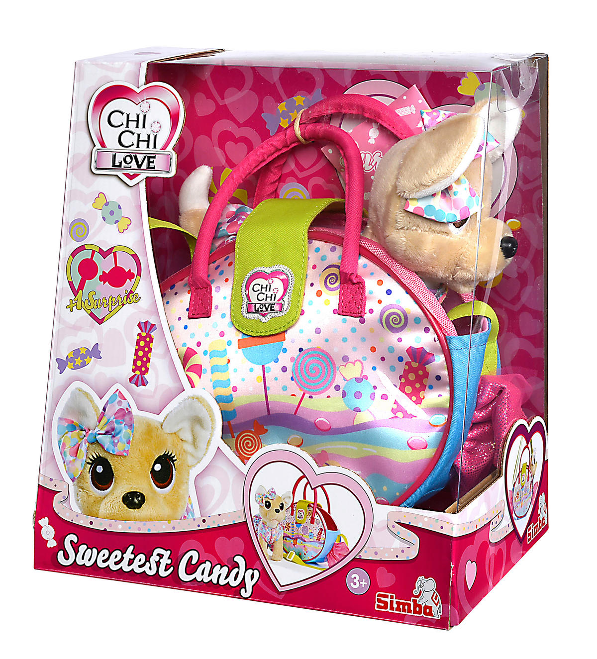 SPIELTIER - Multicolor/Braun, Basics, Kunststoff/Textil (17/27/30cm) - Simba