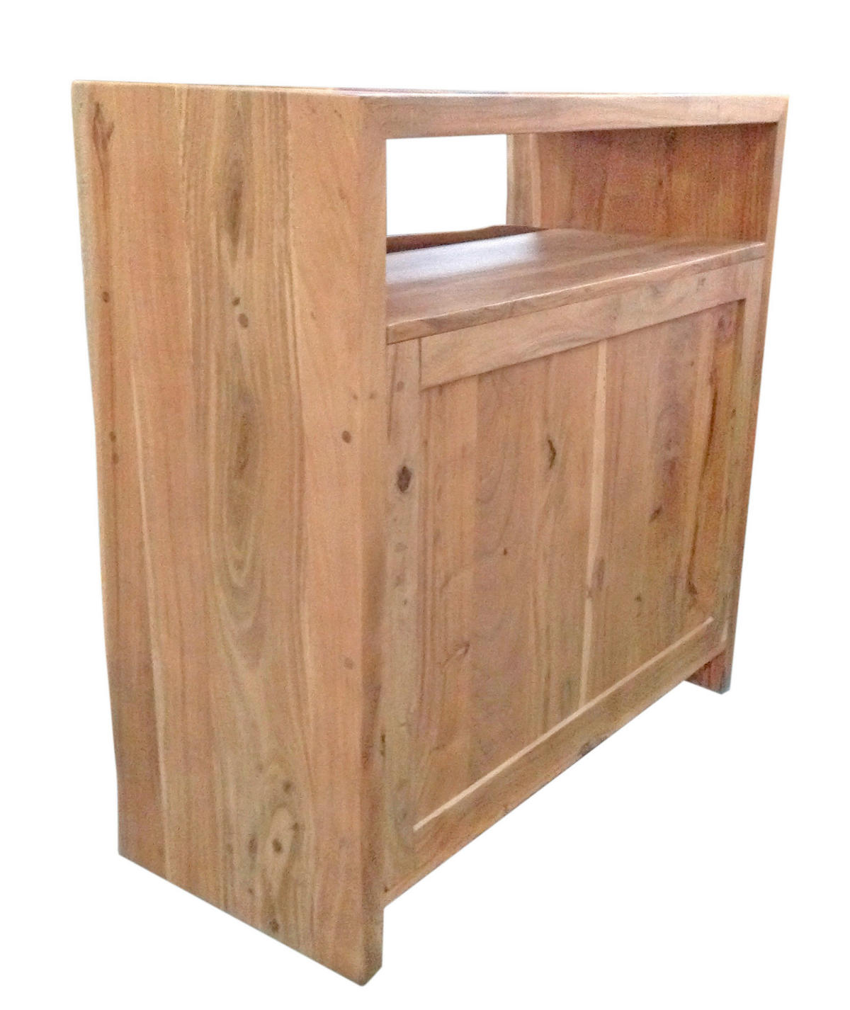 KOMMODE , 90/90/40 cm, 2 Schublade(n)  - Naturfarben, Design, Holz (90/90/40cm) - MID.YOU