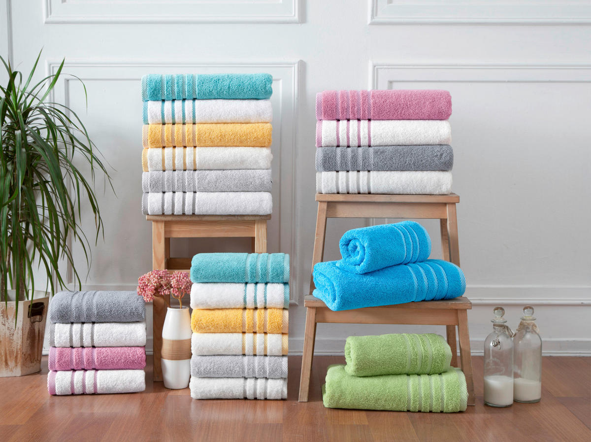 RUČNIK 30/50 cm , žuta  COLORS  - žuta, Konvencionalno, tekstil (30/50cm) - Esposa