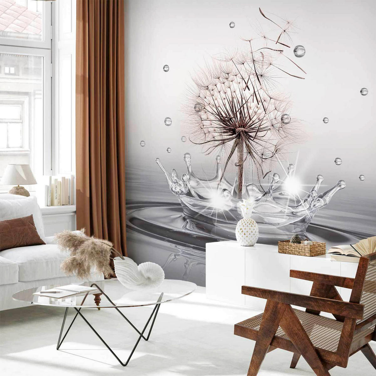 FOTOTAPETE  - Beige/Grau, LIFESTYLE, Textil (250/175cm) - artgeist