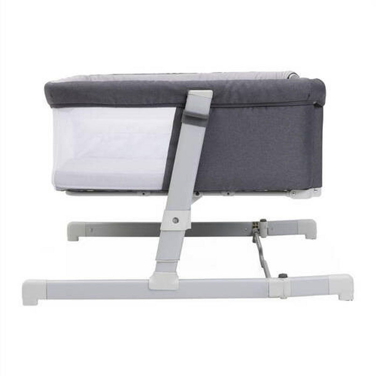 BEISTELLBETT NEXT2ME TWINS   - Grau, Basics, Textil/Metall (98/98/62/77cm) - Chicco