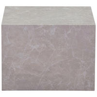 BEISTELLTISCH in Holzwerkstoff 55/55/40 cm  - Hellgrau, Design, Holzwerkstoff (55/55/40cm) - Kayoom