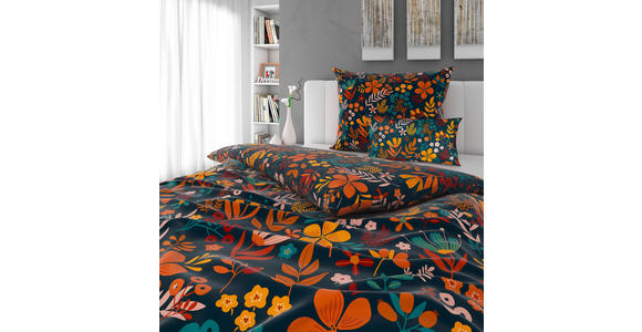 BETTWÄSCHE 140/200 cm - Dunkelgrau/Multicolor, KONVENTIONELL, Textil (140/200cm) - Esposa