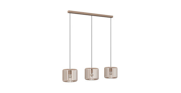 HÄNGELEUCHTE 110/25/120 cm - Sandfarben, KONVENTIONELL, Metall (110/25/120cm) - Novel