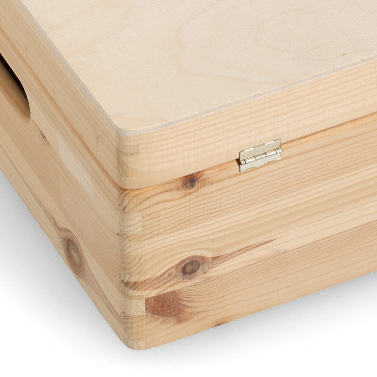 AUFBEWAHRUNGSBOX    40/30/14 cm  - Naturfarben, Basics, Holz (40/30/14cm) - Zeller Present