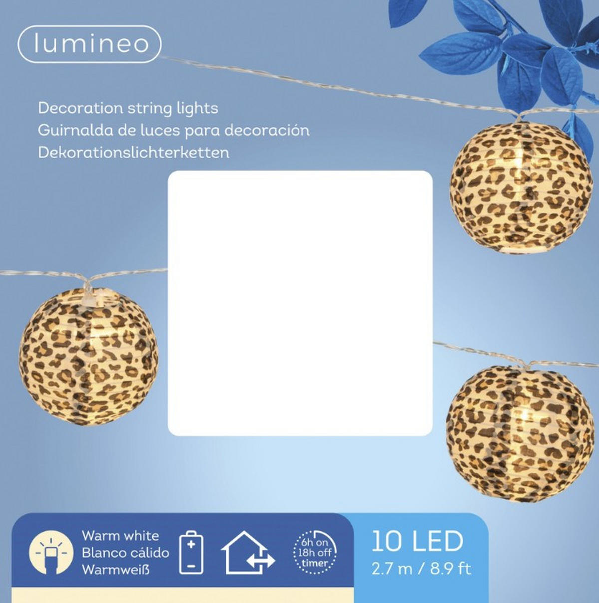 LICHTERKETTE  - Basics (9,00/14,00/14,00cm)