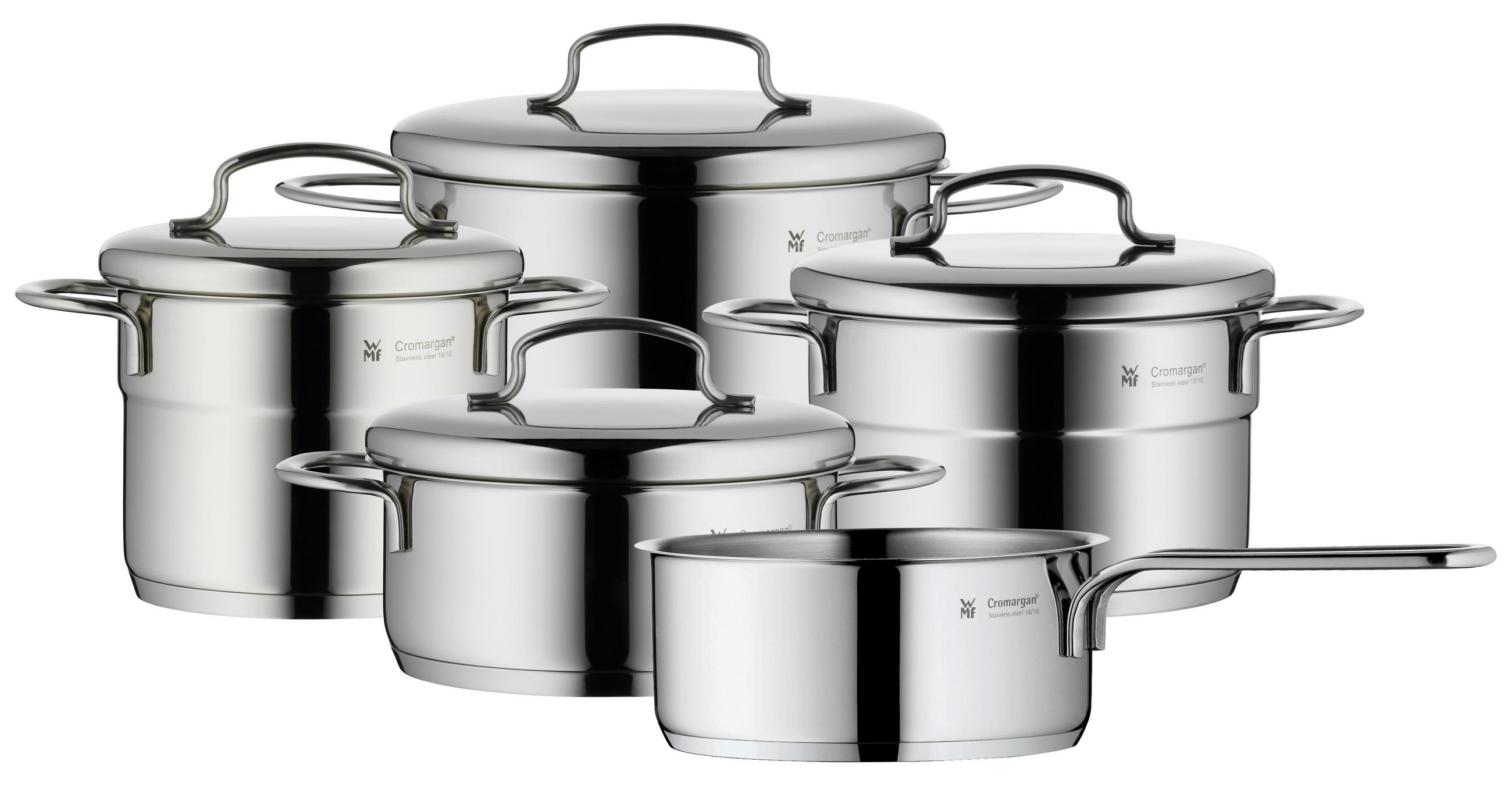 KOCHTOPFSET MINI  - Edelstahlfarben, Basics, Metall - WMF