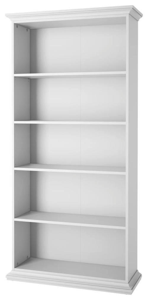 HYLLA i 96,2/200,76/36,6 cm vit  - vit, Design, trämaterial (96,2/200,76/36,6cm) - Hom`in