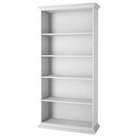 HYLLA i 96,2/200,76/36,6 cm vit  - vit, Design, trämaterial (96,2/200,76/36,6cm) - Hom`in