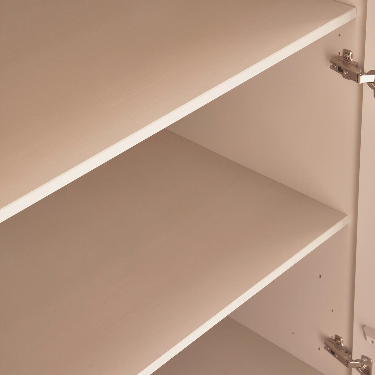 MEHRZWECKSCHRANK  in Hellgrau  - Hellgrau, Design, Holz (110/200/57cm) - Livetastic