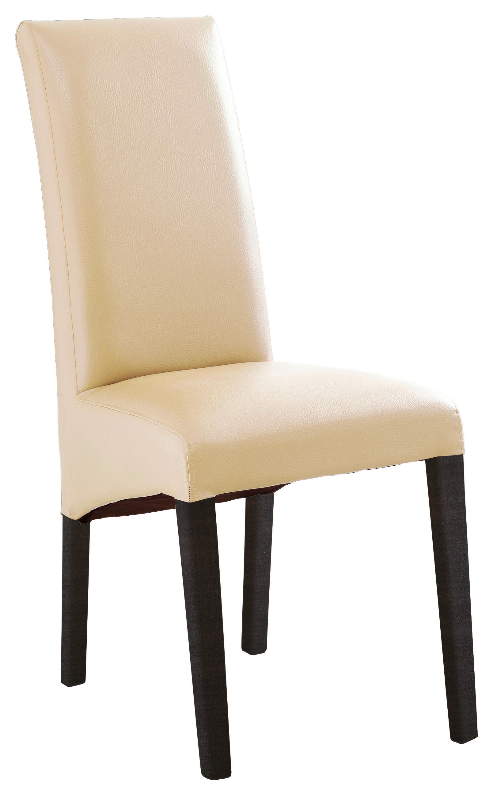 STUHL  in Lederlook Textil  - Beige/Buche Kolonial, KONVENTIONELL, Holz/Textil (47/102/57cm) - Carryhome