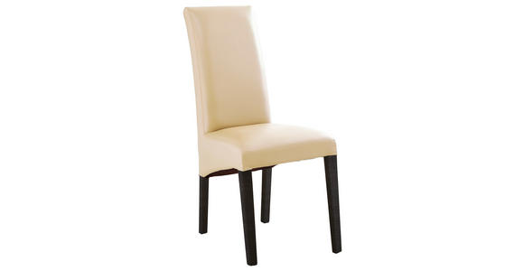 STUHL  in Lederlook Textil  - Beige/Buche Kolonial, KONVENTIONELL, Holz/Textil (47/102/57cm) - Carryhome