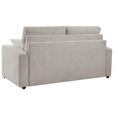 SCHLAFSOFA Mikrofaser Beige - Beige/Creme, KONVENTIONELL, Kunststoff/Textil (186/101/101cm) - Carryhome