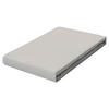 SPANNLEINTUCH 130/200 cm Frottee  - Hellgrau, Basics, Textil (130/200cm) - Schlafgut