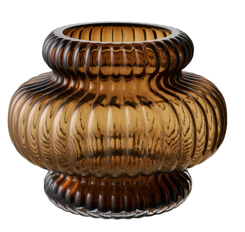 VASE Vase 16 cm  - Braun, Basics, Glas (20/16cm)