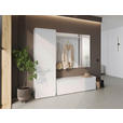 SPIEGEL 44,8/119,5/2 cm  - Weiß, KONVENTIONELL, Glas/Holzwerkstoff (44,8/119,5/2cm) - Xora