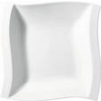SUPPENTELLER Swing  22/22 cm  - Weiß, Basics, Keramik (22/22cm) - Novel