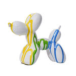 DEKOHUND - Blau/Gelb, Basics, Keramik (20,5/8,5/17,5cm) - Ambia Home