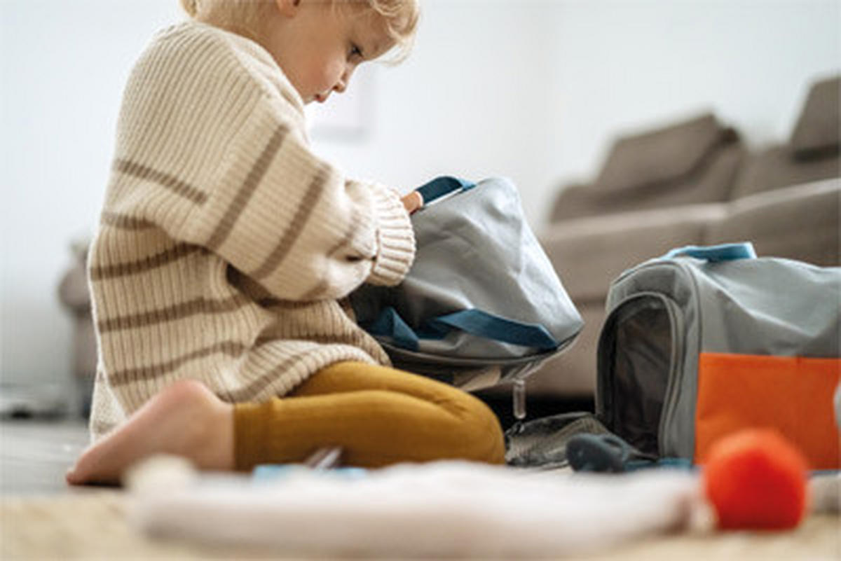 KINDERSPIELSET  - Multicolor, Basics, Holz/Textil (26/18/15cm) - small foot