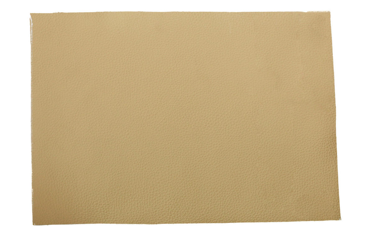 ARMLEHNSTUHL  in Eisen Echtleder pigmentiert  - Hellbraun/Schwarz, Design, Leder/Metall (62/92/66cm) - Dieter Knoll