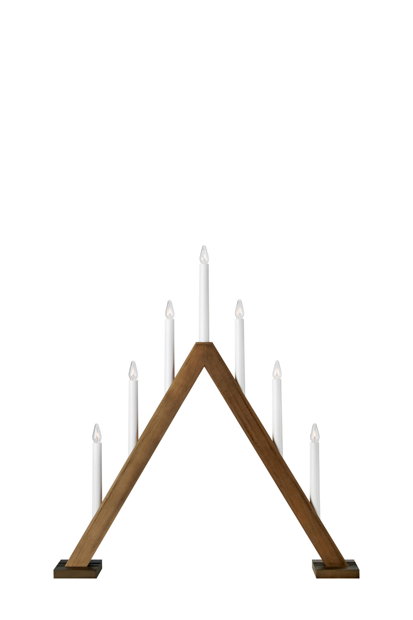 WEIHNACHTSPYRAMIDE Ariele  - Hellbraun, Basics, Holz (57,5/62/8cm) - Markslöjd