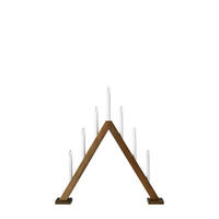 WEIHNACHTSPYRAMIDE Ariele  - Hellbraun, Basics, Holz (57,5/62/8cm) - Markslöjd