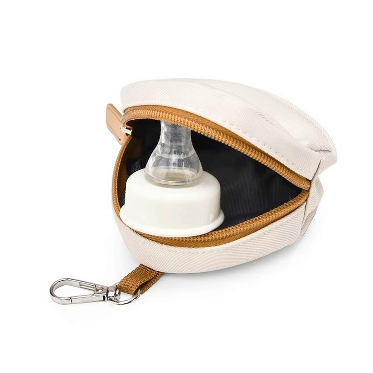 WICKELRUCKSACK  - Creme, Basics, Textil (30/40/21cm)