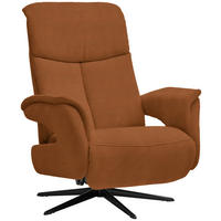 RELAXSESSEL in Textil Braun  - Schwarz/Braun, Design, Textil/Metall (78/101/88cm) - Welnova