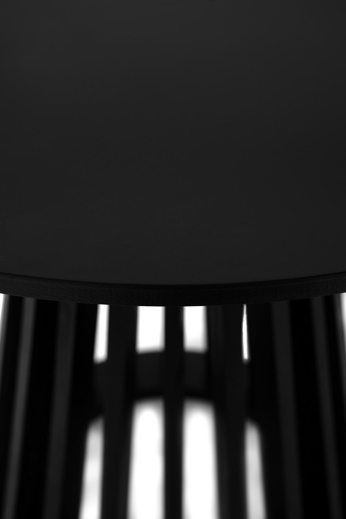 KLUB STOLIĆ crna  drvni materijal  - crna, Trend, drvni materijal (60/44/60cm)