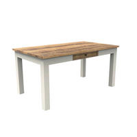 JÍDELNÍ STŮL, přírodní barvy, bílá, 180/90/76 cm - bílá/přírodní barvy, Natur, dřevo (180/90/76cm) - Landscape