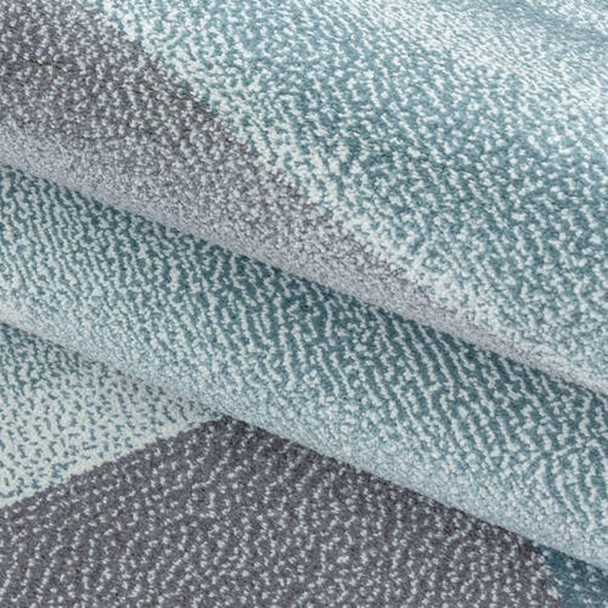 VÄVD MATTA 160/230 cm Beta  - blå, Basics, textil (160/230cm) - Novel