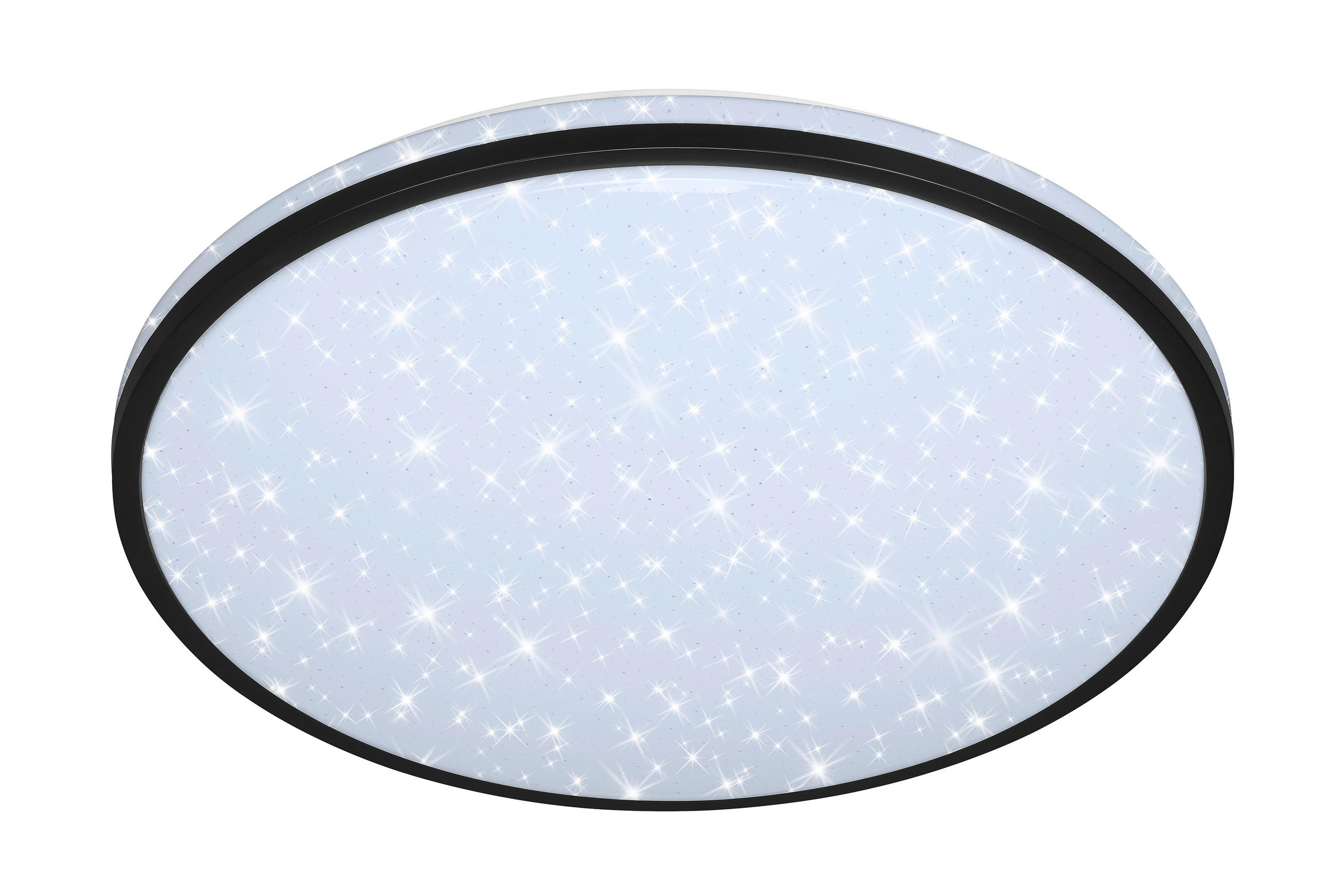 LED PLAFONJERA  - crna, Osnovno, plastika (49,2/9,5cm)