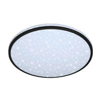 STROPNA LED-SVETILKA   /4400 lm/3000-6500 K// - črna, Basics, umetna masa (49,2/9,5cm)